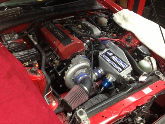 S2000 Supercharger Installation
